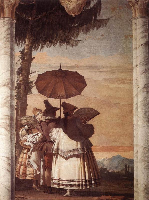 TIEPOLO, Giovanni Domenico Summer Stroll r